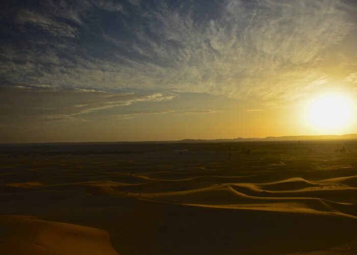 Atardecer en Merzouga y paseo en camello